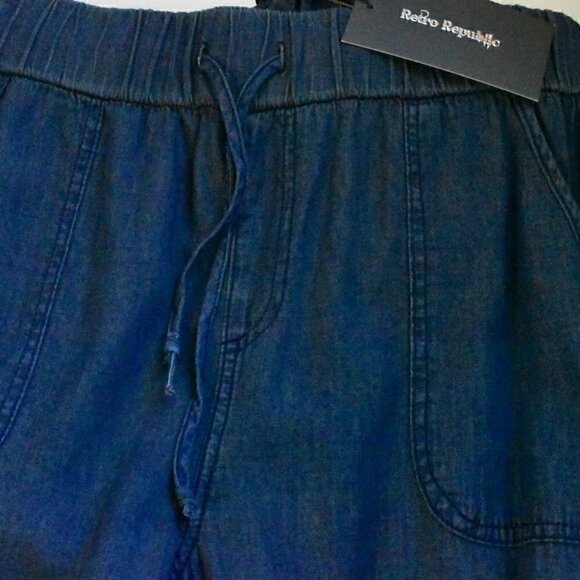Retro Republic Lightweight Pull On Jogger Pants Size L - Picture 12 of 14